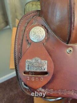 16 Inch Big Horn Western Saddle