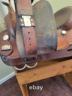 16 Inch Big Horn Western Saddle