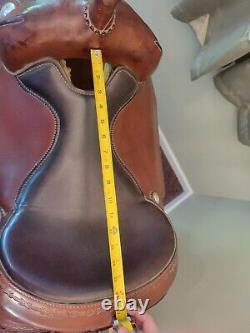 16 Inch Big Horn Western Saddle