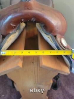 16 Inch Big Horn Western Saddle