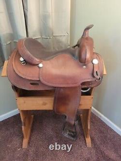 16 Inch Big Horn Western Saddle