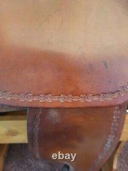 16 Inch Big Horn Western Saddle