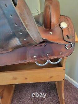 16 Inch Big Horn Western Saddle