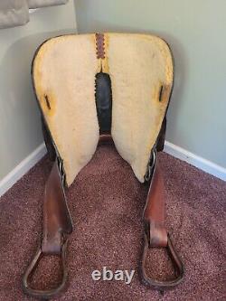 16 Inch Big Horn Western Saddle