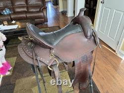 16 Inch Imus Saddle. Western Saddle. Used. Good Condition See Pics