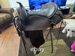 16 Inch Imus Saddle. Western Saddle. Used. Good Condition See Pics