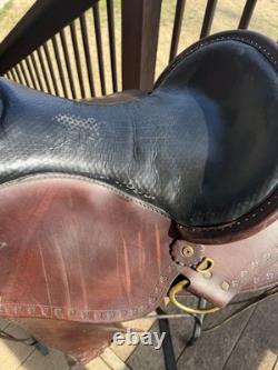 16 Inch Imus Saddle. Western Saddle. Used. Good Condition See Pics