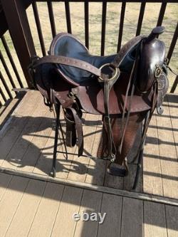 16 Inch Imus Saddle. Western Saddle. Used. Good Condition See Pics