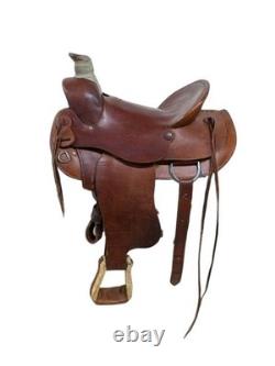 16 Inch Used Alamo Saddlery A-Fork Western Saddle 963-9824