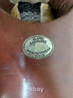 16 Inch Used Alamo Saddlery A-Fork Western Saddle 963-9824