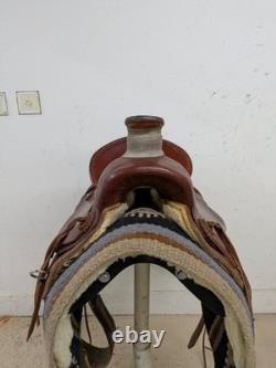 16 Inch Used Alamo Saddlery A-Fork Western Saddle 963-9824