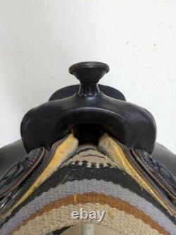 16 Inch Used Bear Valley Western Trail Saddle 1077-11335