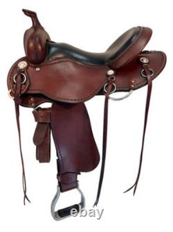 16 Inch Used Cashel Western Trail Saddle, Wide Tree