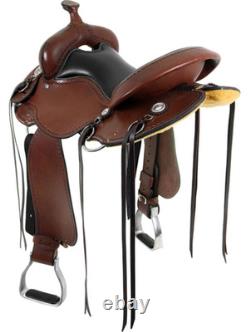 16 Inch Used Cashel Western Trail Saddle, Wide Tree