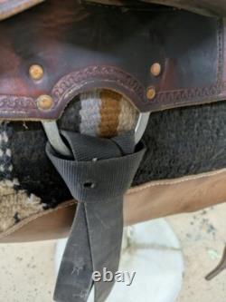 16 Inch Used Courts Saddlery Western Trail Saddle 967-9829