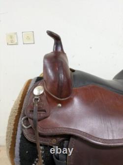 16 Inch Used Courts Saddlery Western Trail Saddle 967-9829