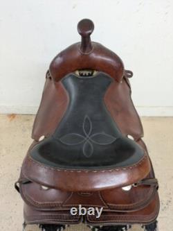 16 Inch Used Courts Saddlery Western Trail Saddle 967-9829