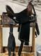 16 Inches Western Barrel Saddle With Free Matching Headstall And Breast Collar