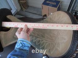 16'' JCM 1804-23 MARTIN ROPER FQH BARS WESTERN SADDLE w CINCH, B COLLAR 41 LBS