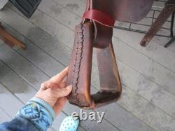 16'' JCM 1804-23 MARTIN ROPER FQH BARS WESTERN SADDLE w CINCH, B COLLAR 41 LBS