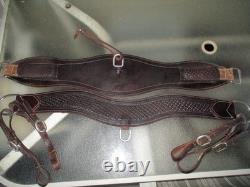 16'' JCM 1804-23 MARTIN ROPER FQH BARS WESTERN SADDLE w CINCH, B COLLAR 41 LBS