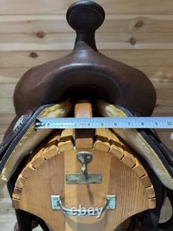 16 JJ Tack Shack Barbed Wire Team Penner Western Saddle Model 2070-6