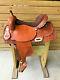 16 Johnny Ruff Custom Barrel Trail Western Horse Saddle Made In Usa