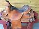 16 Johnny Ruff Custom Roughout Reiner Training Western Horse Saddle Made In Usa