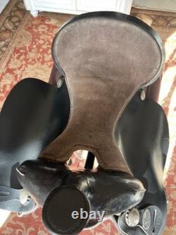 16 King Series Black All Around Western Saddle