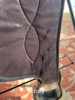 16 King Series Black All Around Western Saddle