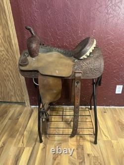 16 Masters barrel racing, Pleasure/Trail Western Saddle. Traditional leather