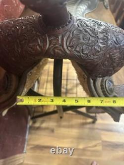 16 Masters barrel racing, Pleasure/Trail Western Saddle. Traditional leather