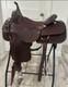 16 Mc Daniel Saddlery Cutter Western Saddle, Brown Leather, Traditional