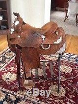 16 McLellands western show saddle