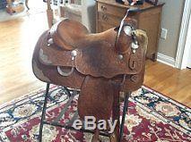 16 McLellands western show saddle