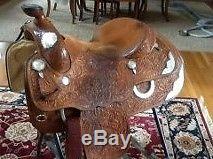 16 McLellands western show saddle