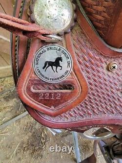 16 National Bridle Shop Tennesseen Deluxe Western Saddle