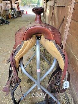 16 National Bridle Shop Tennesseen Deluxe Western Saddle