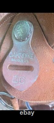 16 Oakridge Western Saddle