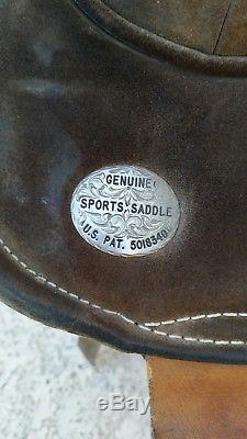 16 Original Bob Marshall Treeless Sports Saddle