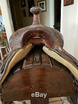 16 Powder River Ranch cutter saddle