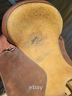 16 RS Saddlery Roping Ranch Horse Western Saddle #1036