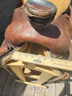 16 RS Saddlery Roping Ranch Horse Western Saddle #1036