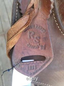 16 RS Saddlery Roping Ranch Horse Western Saddle #1036