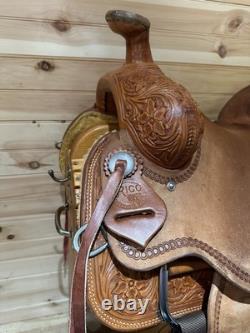 16 Rico Maker Ranch Roper Western Saddle