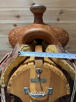16 Rico Maker Ranch Roper Western Saddle