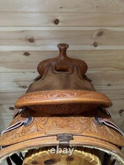 16 Rico Maker Ranch Roper Western Saddle