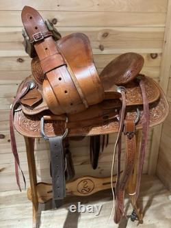 16 Rico Maker Ranch Roper Western Saddle