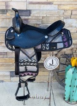 16 Saddle King Of Texas, Light Weight Western Trail Horse Saddle, Clean