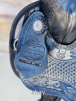 16 Saddle King Of Texas, Light Weight Western Trail Horse Saddle, Clean